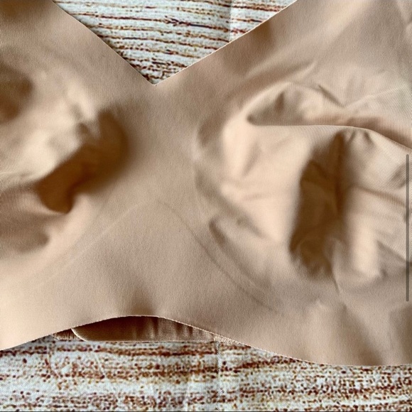 KNIX Evolution V-Neck Tan Bra (No Padding) Size 1 - Picture 3 of 8